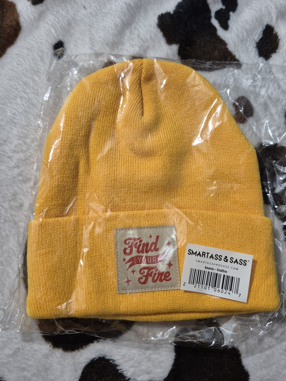 Yellow/Gold Knit Beanie - Toboggan NWT